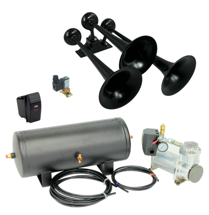 T-0A (Triple Zero Series) Complete Air Horn Kit