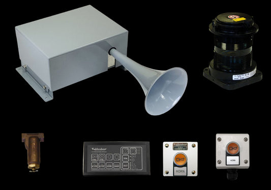 Air Horn System, Heated - Class 3 Vessel