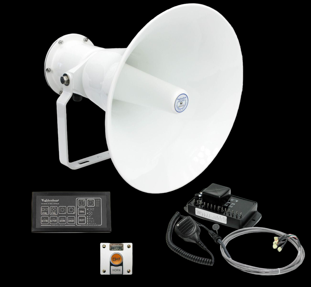 Electric Horn System, Heated - Class 3 Vessel