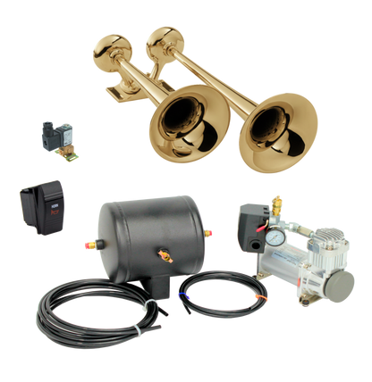 D-0A (Double Zero Series) Complete Air Horn Kit