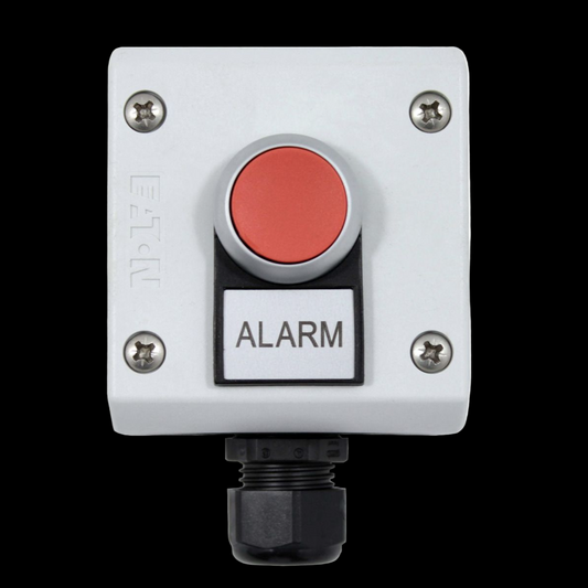 M-317 Alarm Push Button, Bulkhead Mount
