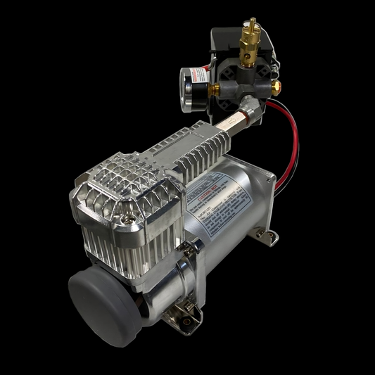 P569-03A 24 Volt Replacement Compressor Pump Assembly. Replaces pump assembly in P449-04, P449-10, P449-18, P449-24, P449-34 and P449-35 Kahlenberg Air Compressor Kits.