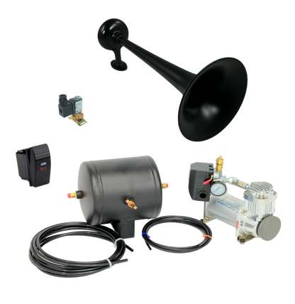 S-0A (Single Zero Series) Complete Air Horn Kit