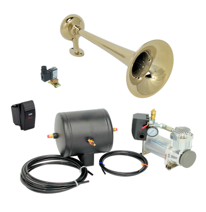 S-0A (Single Zero Series) Complete Air Horn Kit